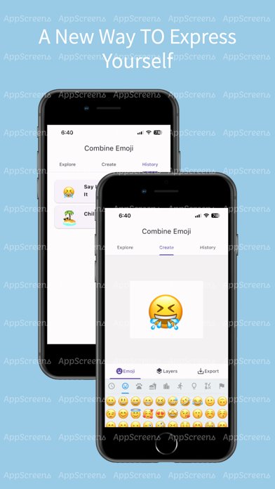 Combine Emoji - Layered Emoji Screenshot