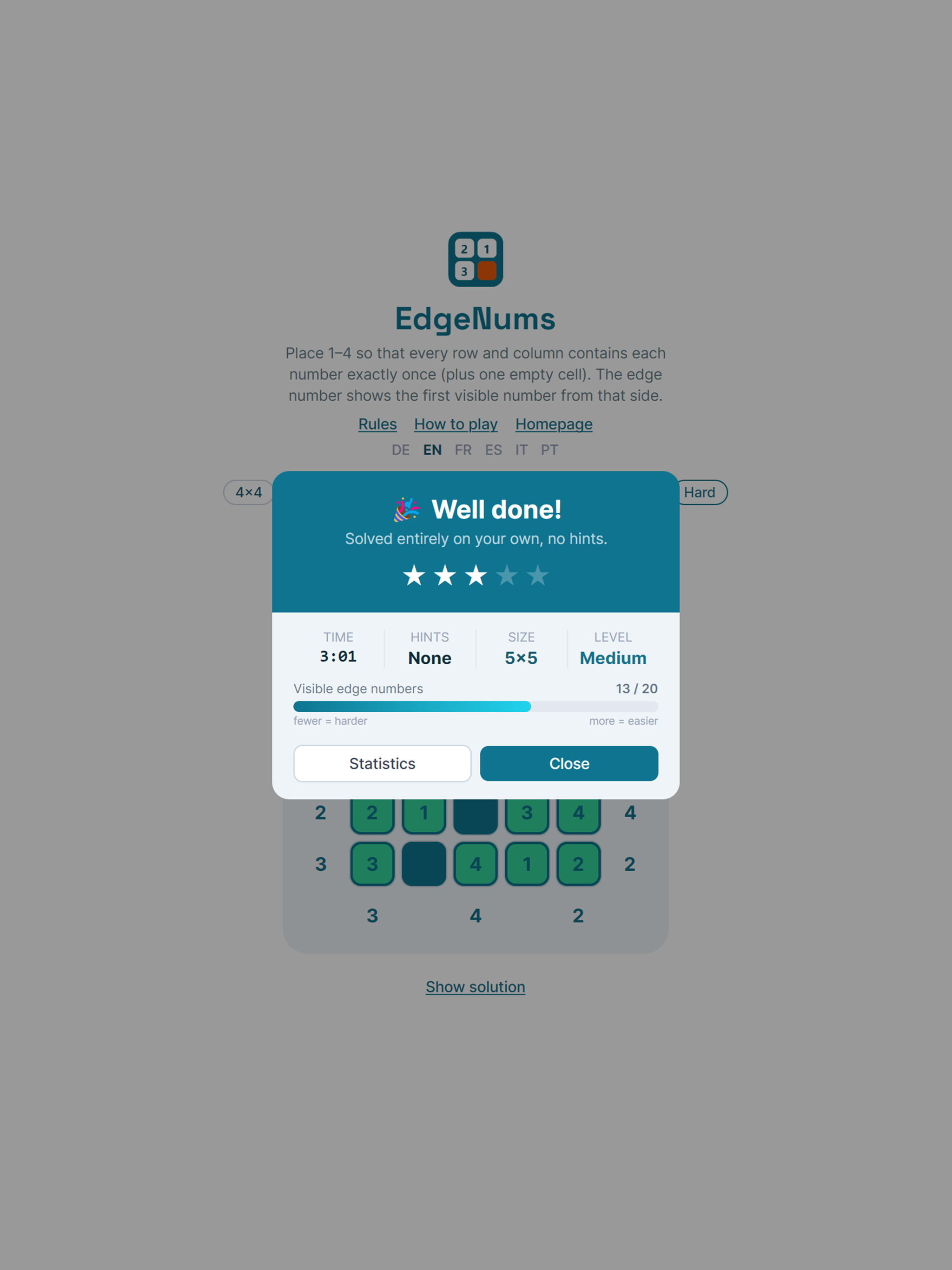 EdgeNums screenshot 9