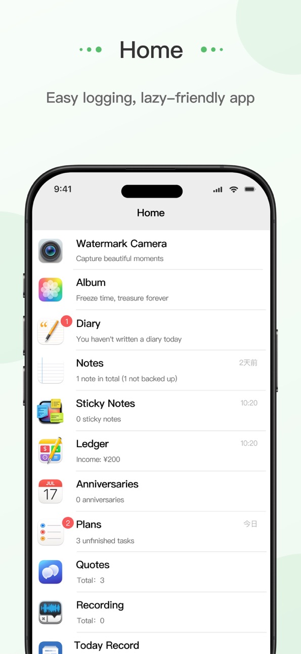 iPhone screenshot