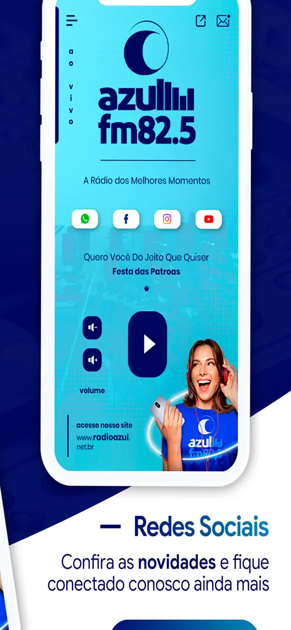 Screenshot #3 pour Azul FM 82.5