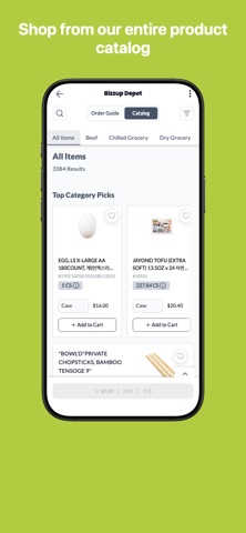 Bizzup Depot screenshot