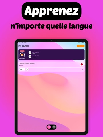 Iori Flashcards : Langues iPad screenshot 1