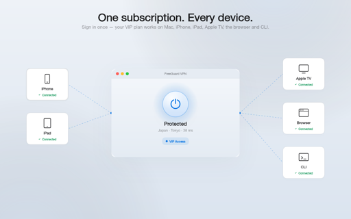 FreeGuard VPN: AI Stream Game screenshot 12