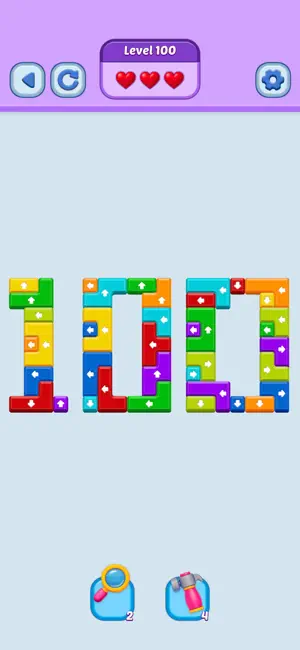 Blocksweeper: Escape Puzzle screenshot 3