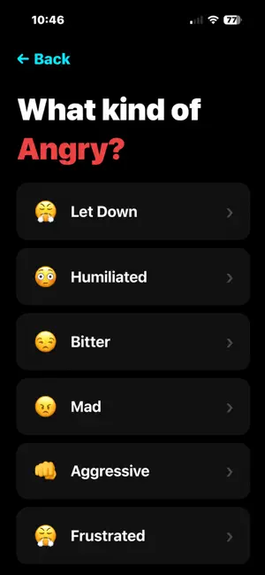 Feelings in Action PRO screenshot 2