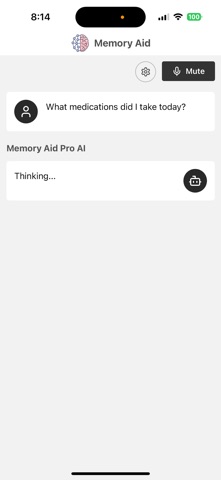 Memory Aid AI screenshot