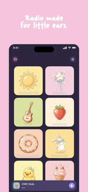 minim kids · Radio & Lullabies screenshot 1