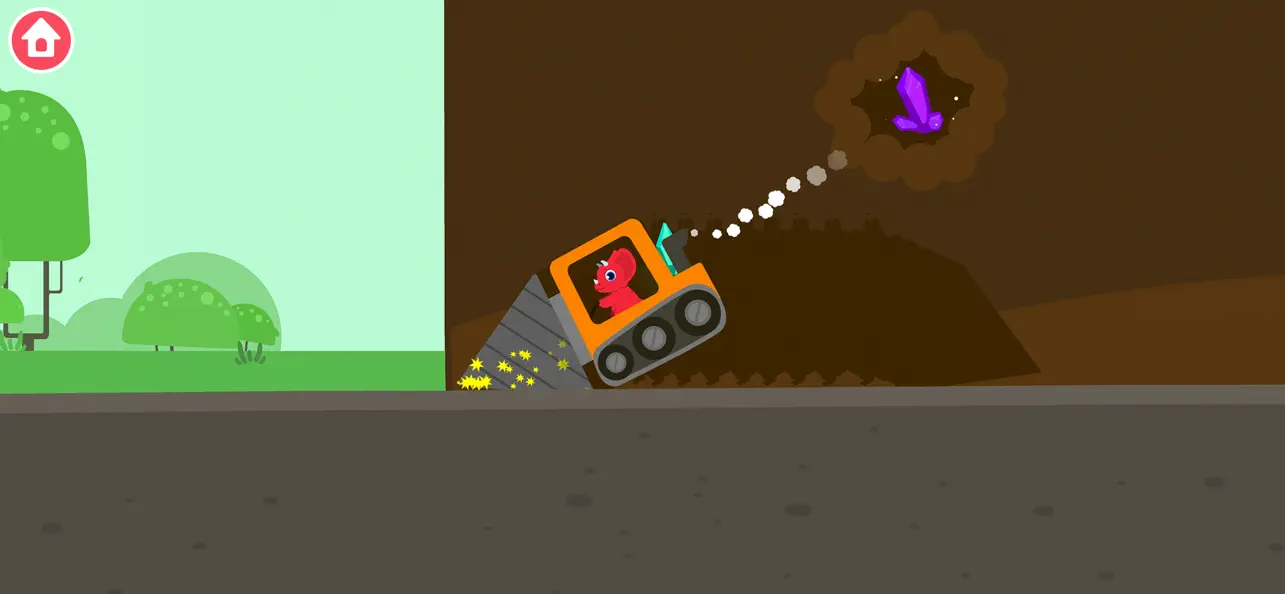 Screenshot #2 pour Dino Pelleteuse Jeux de Camion