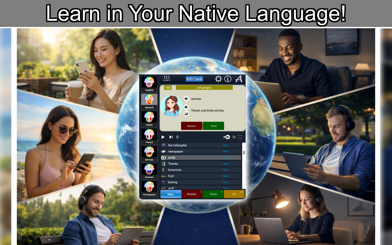 Easy Language Cards Lite