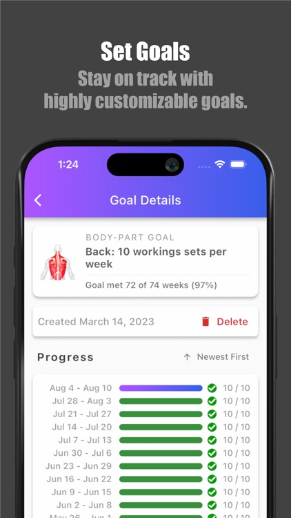 Bench Gym Log: Workout Tracker screenshot-3