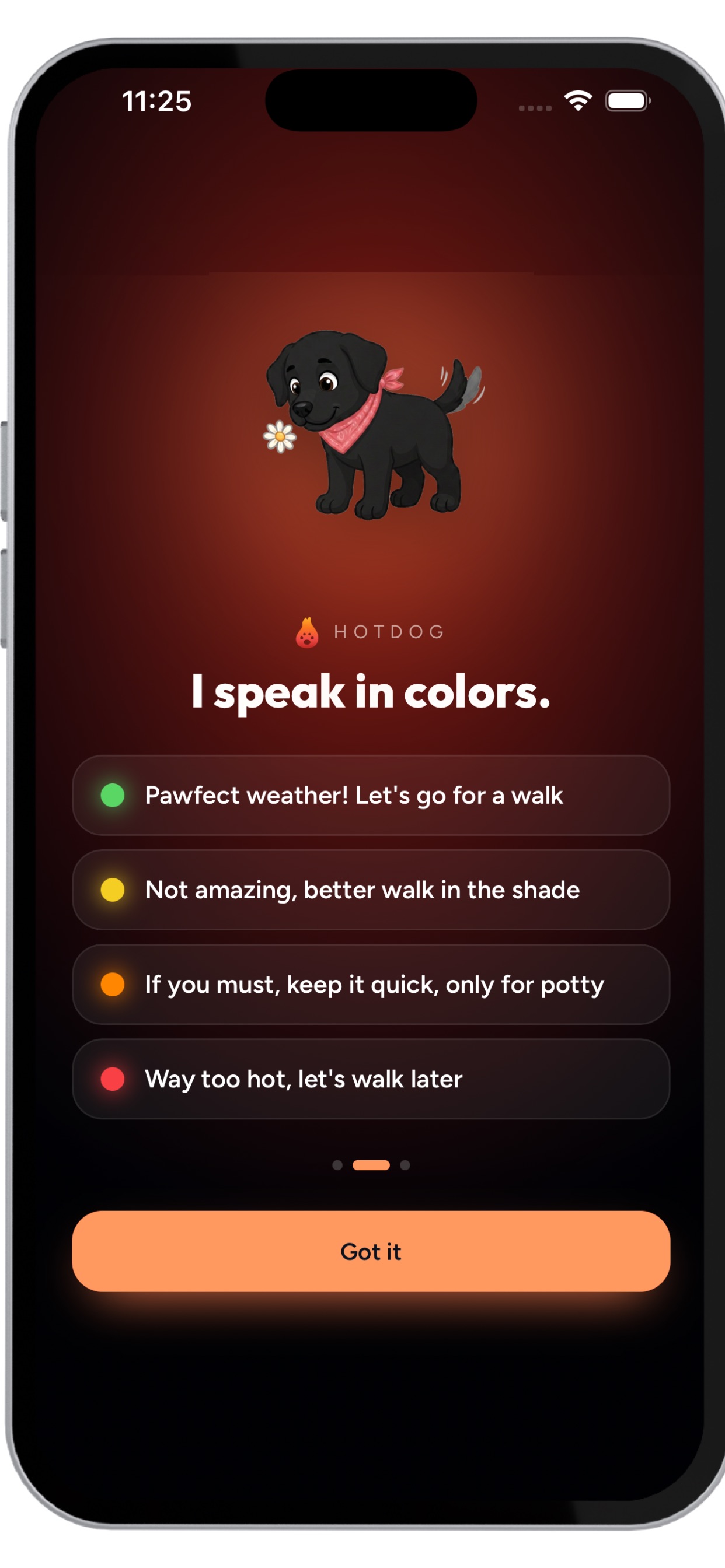 Screenshot 1 of HOTDOG: Pawfect Walks