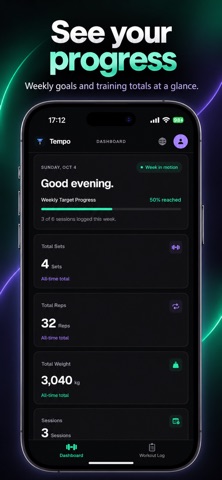 Tempo Workout Journal screenshot 4