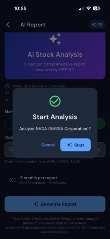 PRISM Insight - Stock Analysis Screenshot 2 of 3