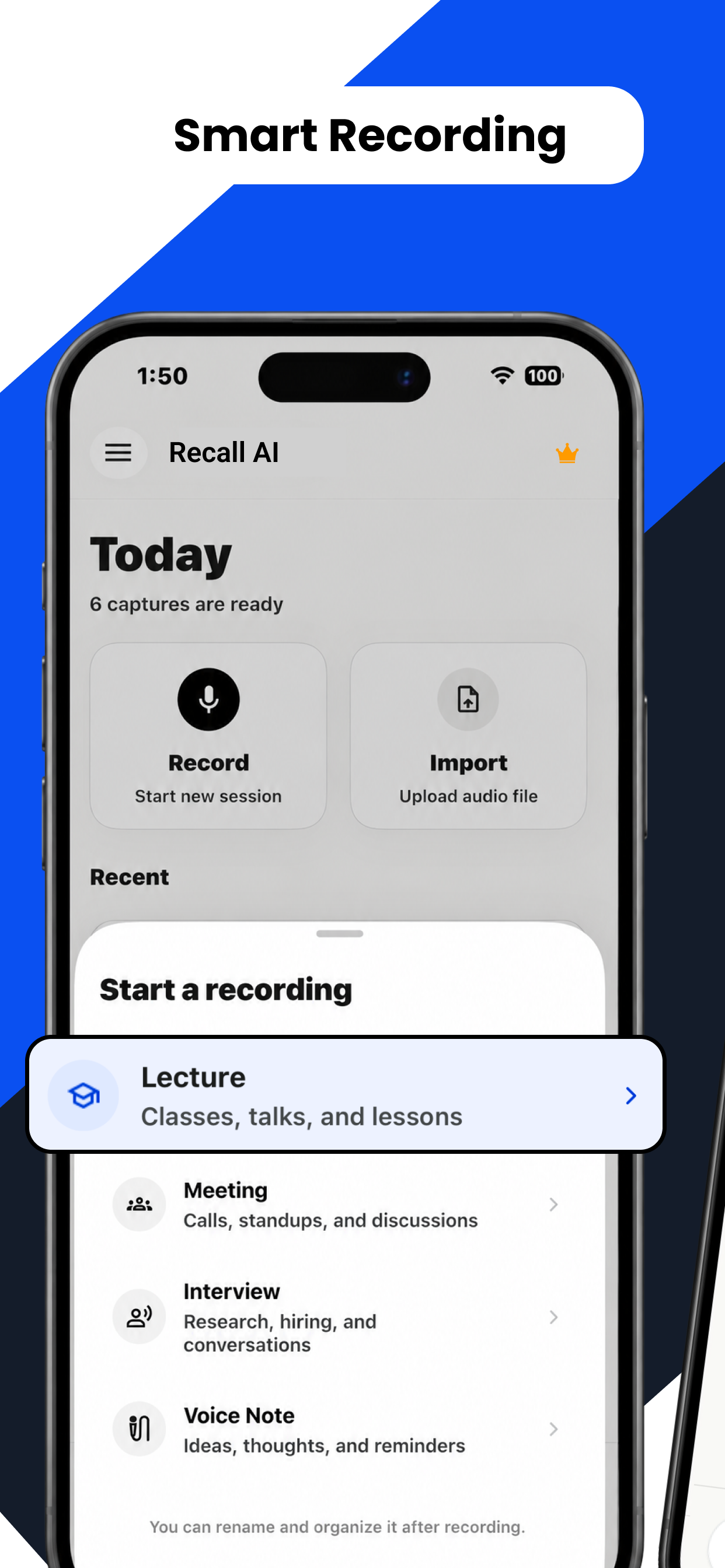 Recall - AI Note Taker screenshot 4