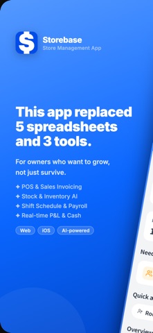 Storebase screenshot