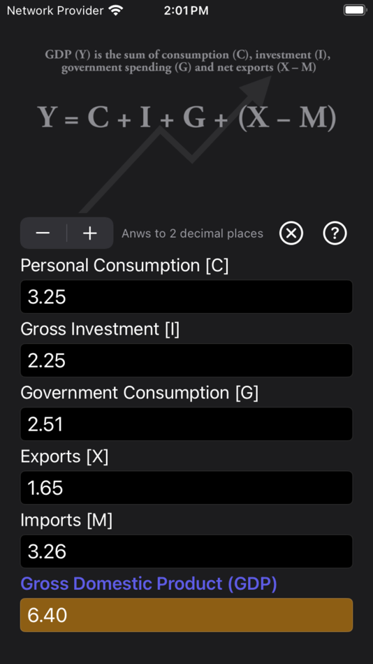 #8. GDP Calculator (iOS) 由: Nitrio