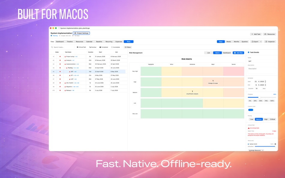 #4. PlanForge (macOS) โดย: Bone Systems
