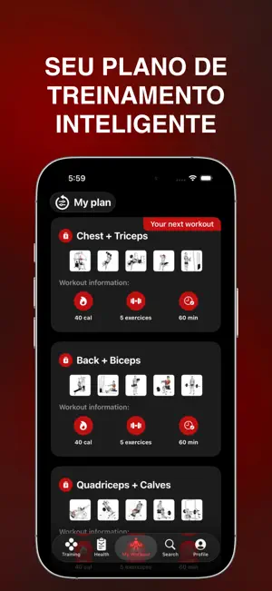 Fitnessfy: Gym Workout screenshot 3