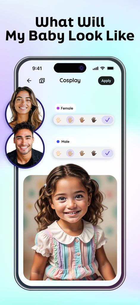 Cosplay: Future Baby Generator - 