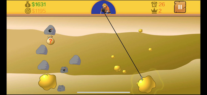 黄金矿工-可存档，复活，双人模式，联机对战