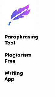 paraphrase tool : rewording iphone screenshot 1