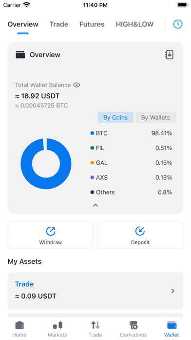 bitcastle: crypto wallet