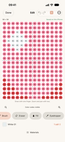 Screenshot 3 of Bead Pattern: True Size Print App