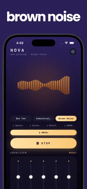 Nova: Fan & Sleep Sounds screenshot 4
