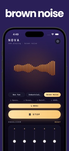Nova: Fan & Sleep Sounds screenshot