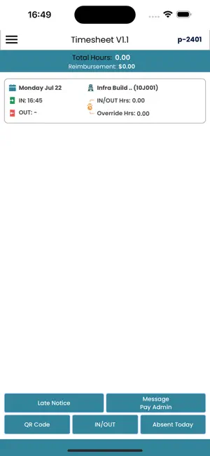 OnSite Timesheet screenshot 3