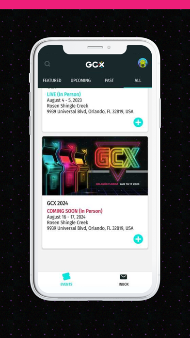 GCX Event Screenshot