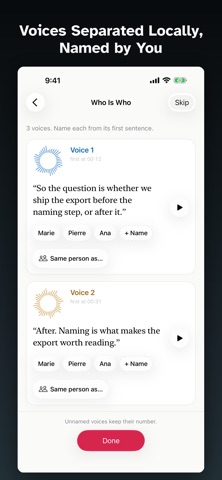 Meeting Transcriber: Saidby Screenshot 2 of 8