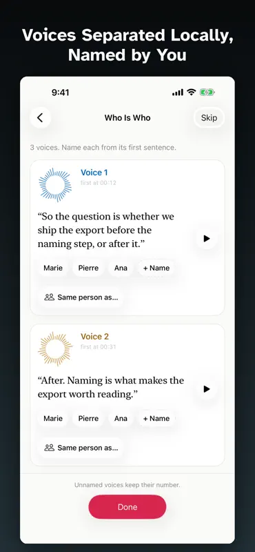 Meeting Transcriber: Saidby screenshot 2 of 8