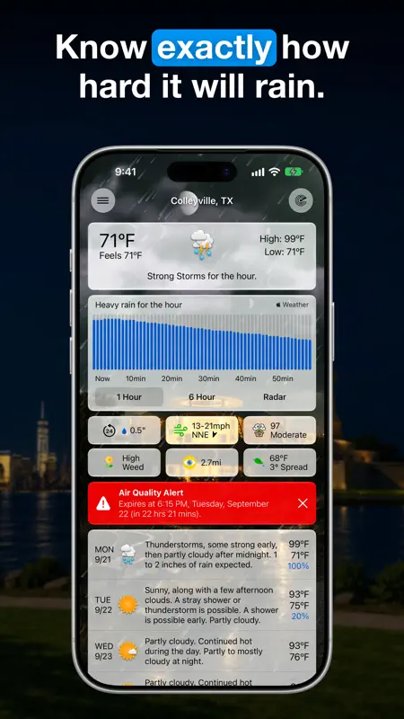 Forecast Bar - Weather + Radar screenshot 2 of 10