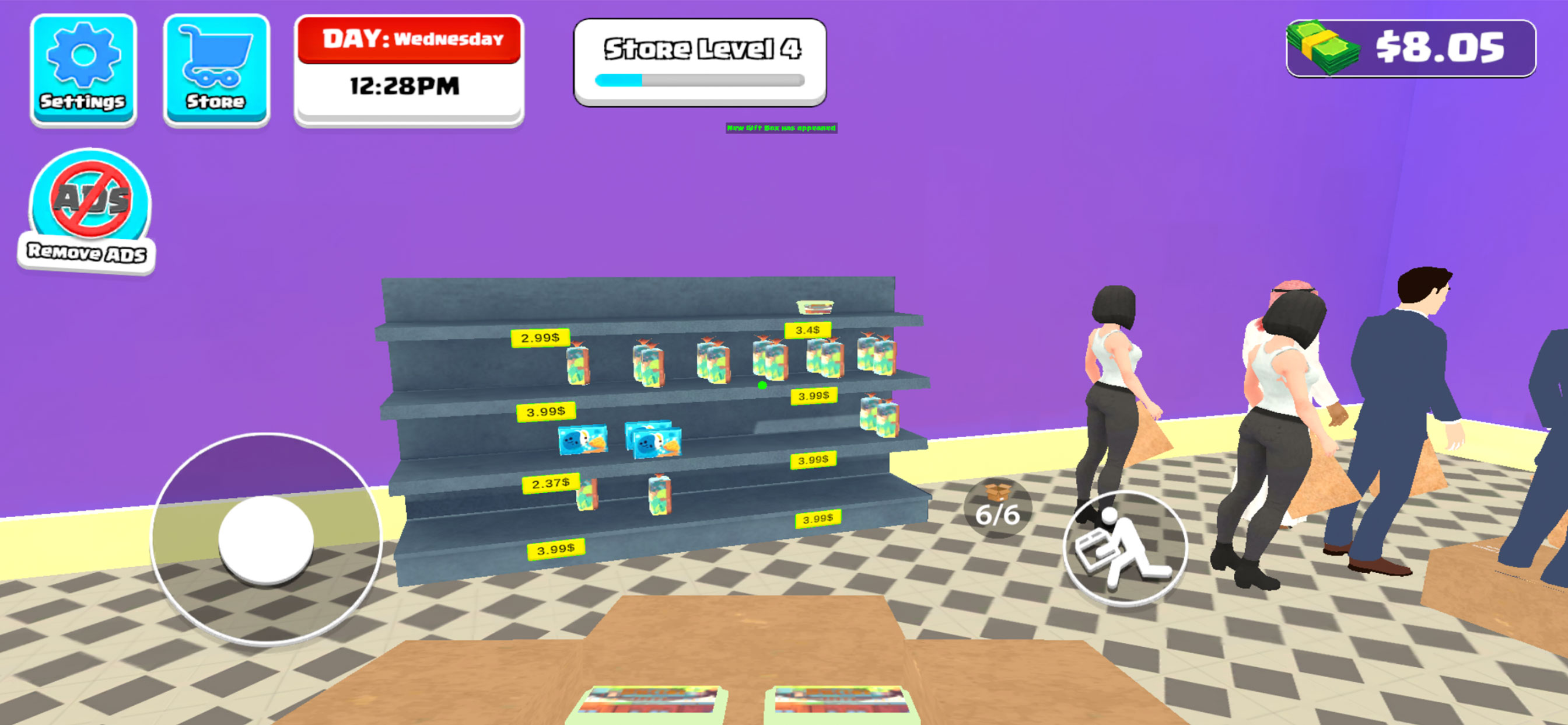 Urban Market Retail Store Game