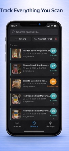 Kiwi - Better Health Scanner screenshot