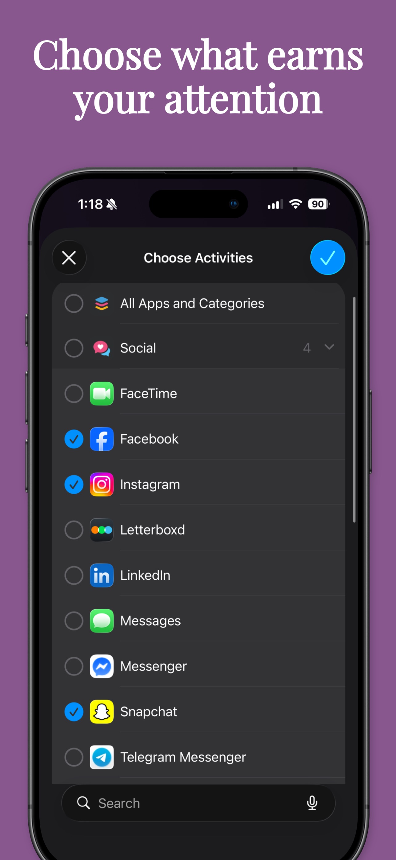 Screenshot 4 of Sunshine - Affirmation Alarm