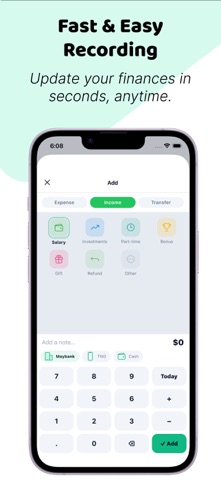 moneyLexa – Expense Tracker screenshot
