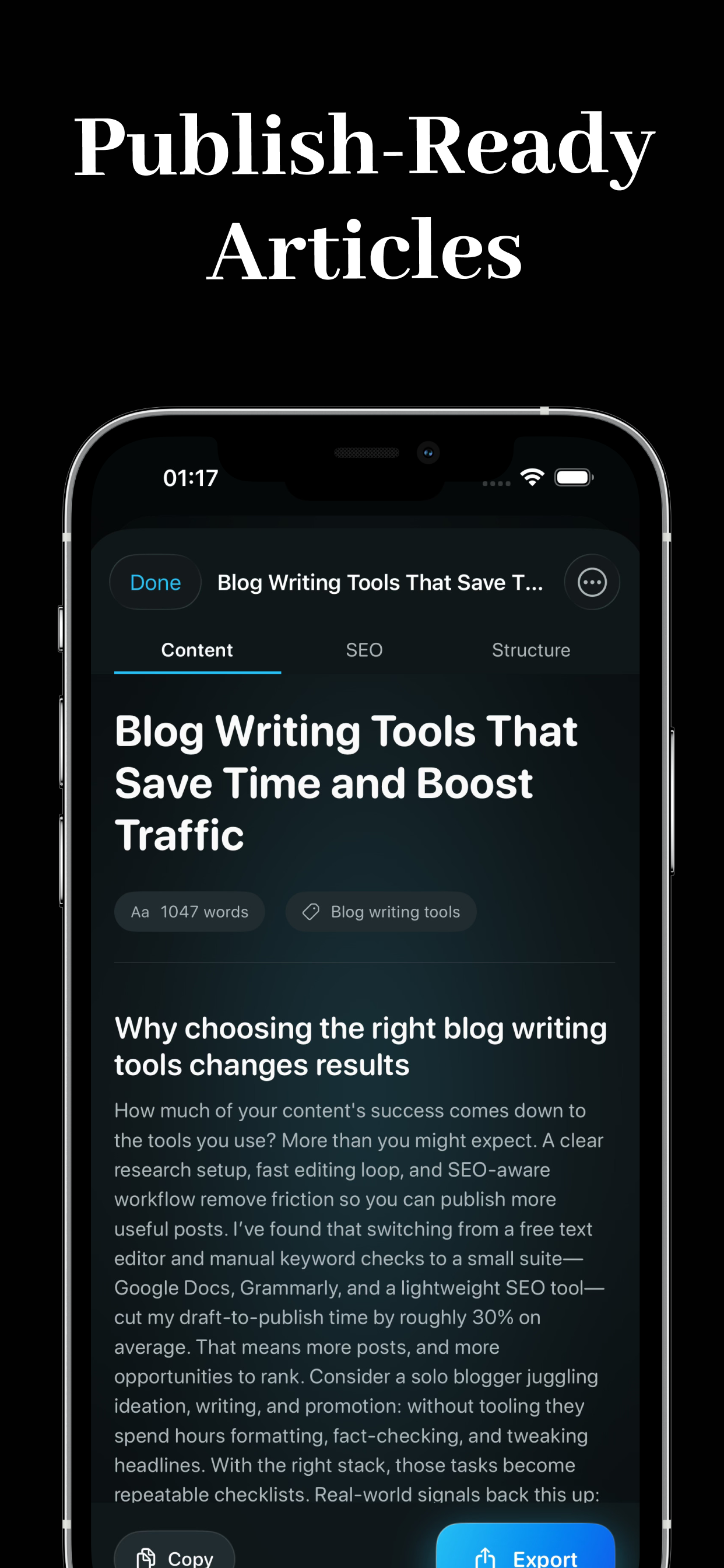 SEO AI Writer - Rankora