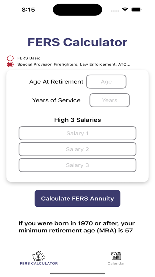 #1. FERS Calculator (iOS) 由: Gabriel Ruliva