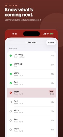 Intervals Aloud: Voice Timer Screenshot 3 of 6