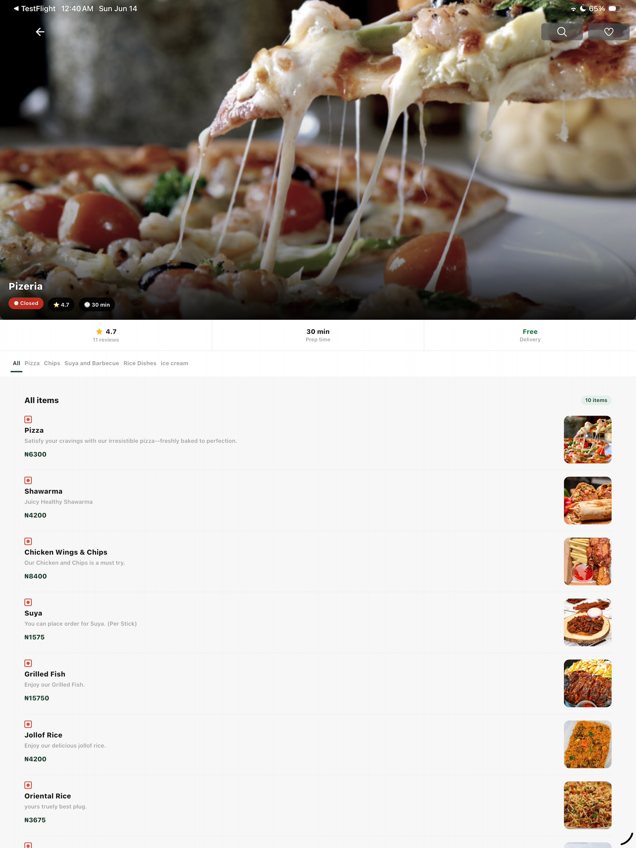 TripChow screenshot 11