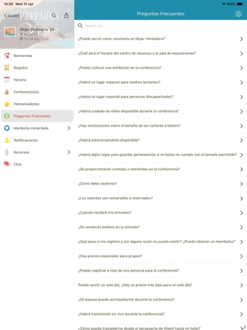 Mujer Verdadera 26 iPad screenshot