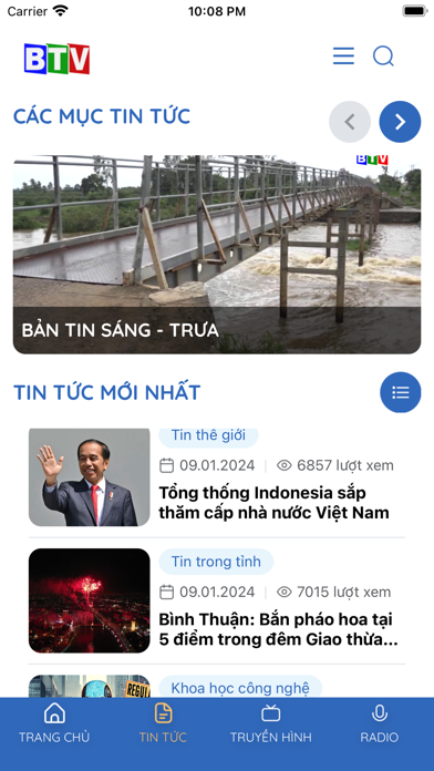 THBT - Truyền Hình Bình Thuận Screenshot