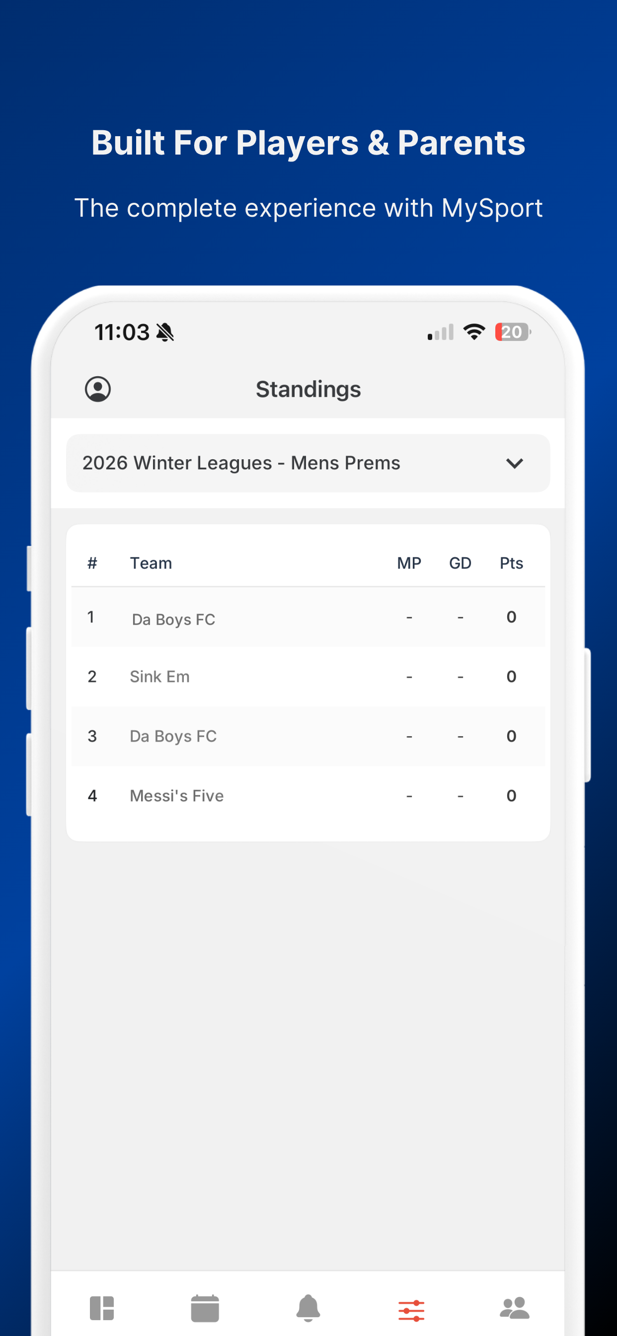 MySport screenshot 3