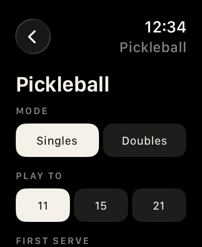 Tally: Everything Pickleball