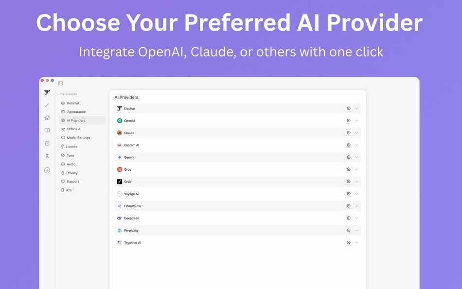 #5. Elephas AI: Chat with Files (macOS) 由: Selvam S