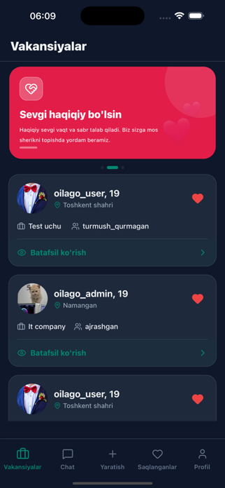 OilaGo.uz Screenshot 1 of 4