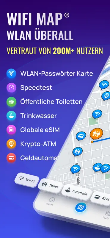 WiFi Map: Free WiFi Near You screenshot 1 of 6