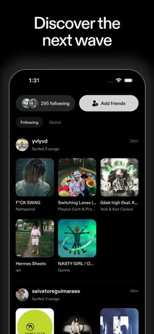 Crowdsurf: Music with Friends screenshot 3